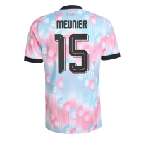 Camiseta Bélgica Thomas Meunier #15 Segunda Equipación Replica Mundial 2026 mangas cortas
